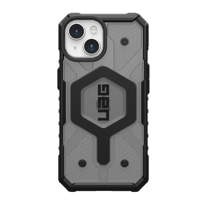 UAG Pathfinder MagSafe Apple iPhone 15 (6.1') Rugged Case - Ash (114358113131), 18ft. Drop Protec...