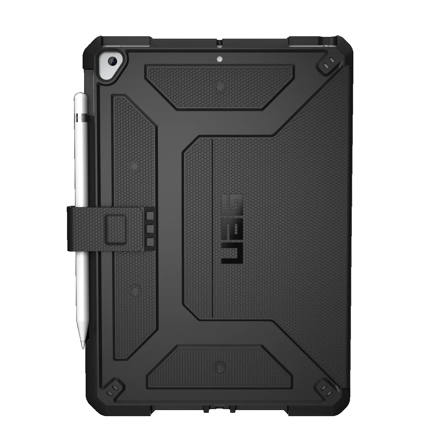 UAG Metropolis Apple iPad (10.2') (9th/8th/7th Gen) Folio Rugged Case - Black(121916114040), DROP...