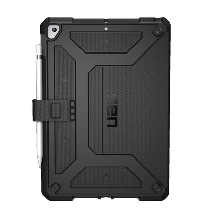 UAG Metropolis Apple iPad (10.2') (9th/8th/7th Gen) Folio Rugged Case - Black(121916114040), DROP...