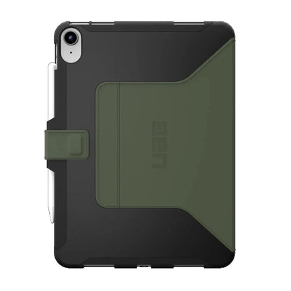 UAG Scout Apple iPad (11') 11th Gen (A16) / iPad 10th Gen (10.9') Folio Rugged Case (Black/Olive)...