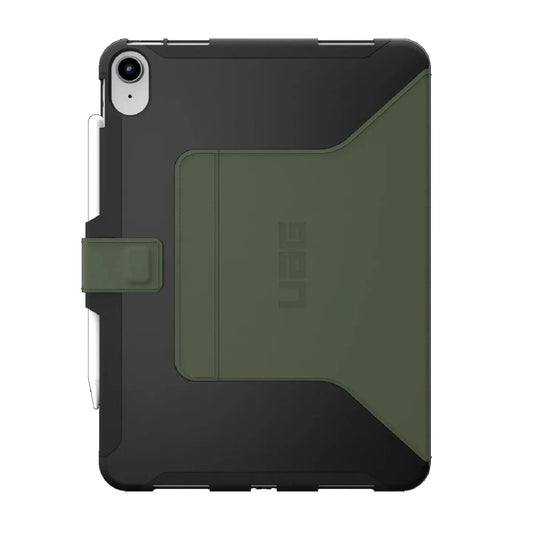 UAG Scout Apple iPad (11') 11th Gen (A16) / iPad 10th Gen (10.9') Folio Rugged Case (Black/Olive)...