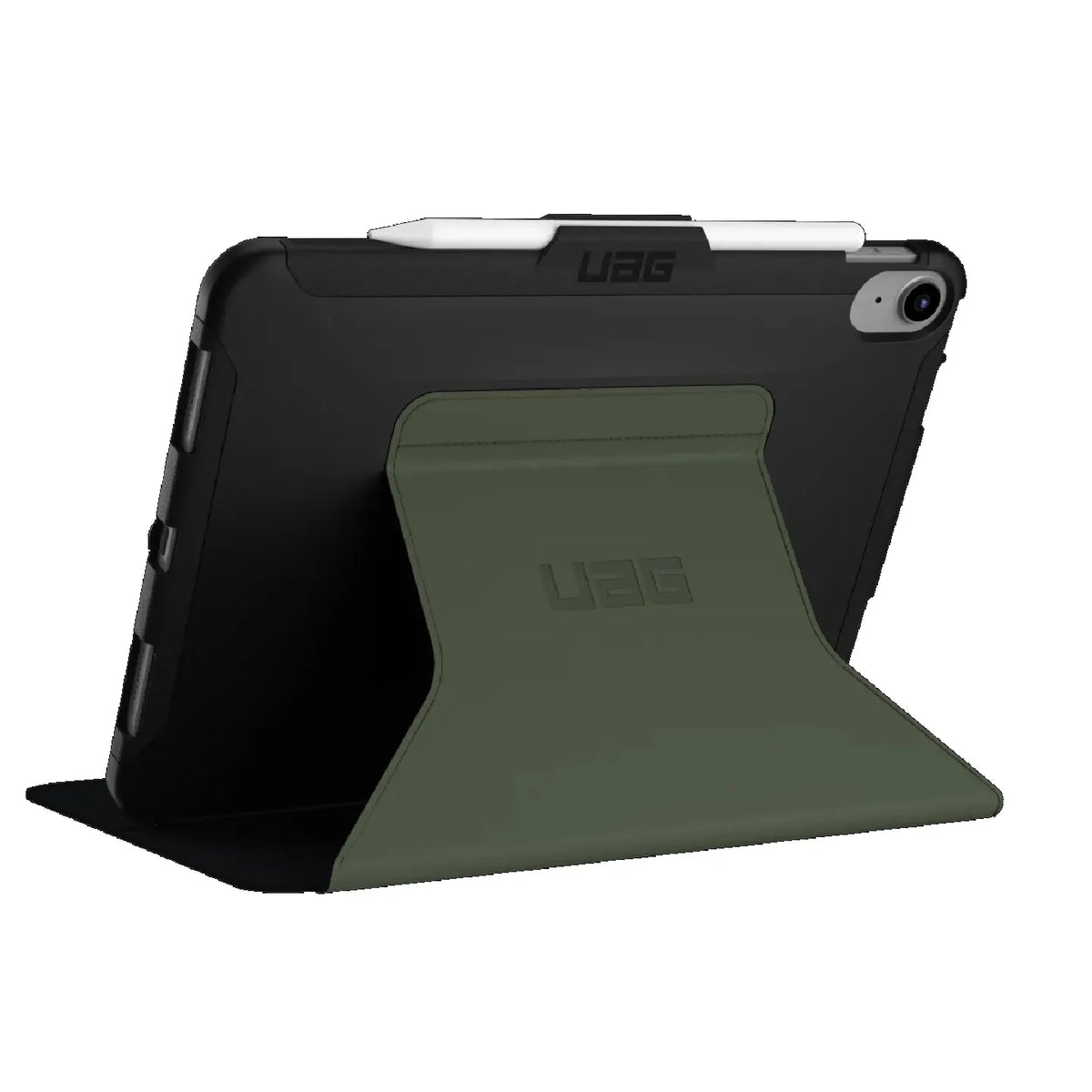 UAG Scout Apple iPad (11') 11th Gen (A16) / iPad 10th Gen (10.9') Folio Rugged Case (Black/Olive)... - Image 2