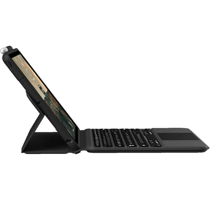 UAG Apple iPad (10.2') (9th/8th/7th Gen) Bluetooth Keyboard with Trackpad Rugged Case (English) (US) - Black/Ash (124000114031), 1 Year Warranty