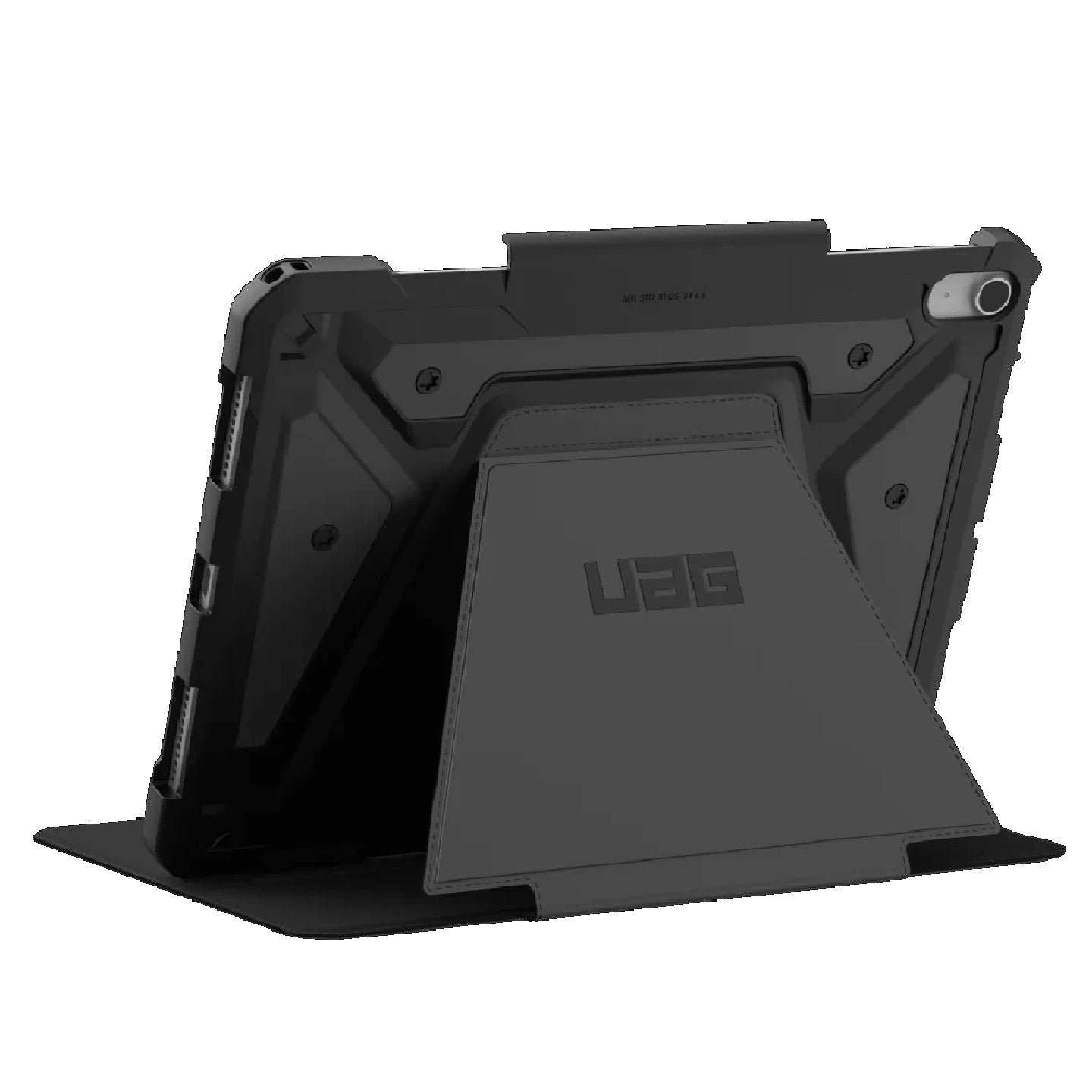 UAG Metropolis SE Apple iPad Air (11') (M3/M2) (7th/6th Gen) Folio Rugged Case - Black (124473114040), DROP+ Military Standard, 10 Years Warranty