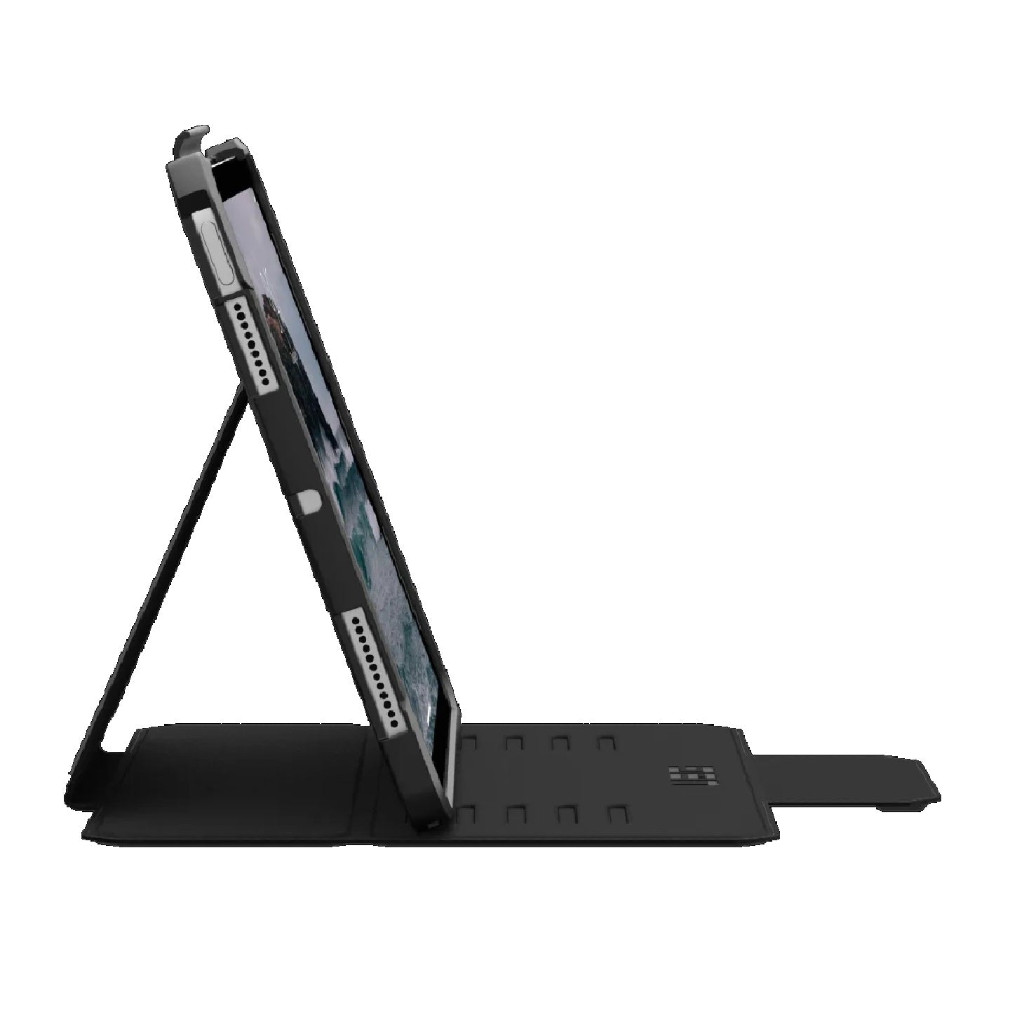UAG Metropolis SE Apple iPad Air (11') (M3/M2) (7th/6th Gen) Folio Rugged Case - Black (124473114040), DROP+ Military Standard, 10 Years Warranty