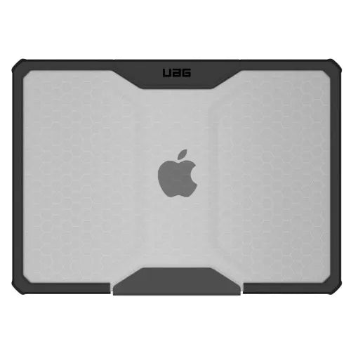 UAG Plyo Apple MacBook Air (13') (M5/M4/M3/M2) Case - Ice/Black (134007114340), Tactile Grip Fram...