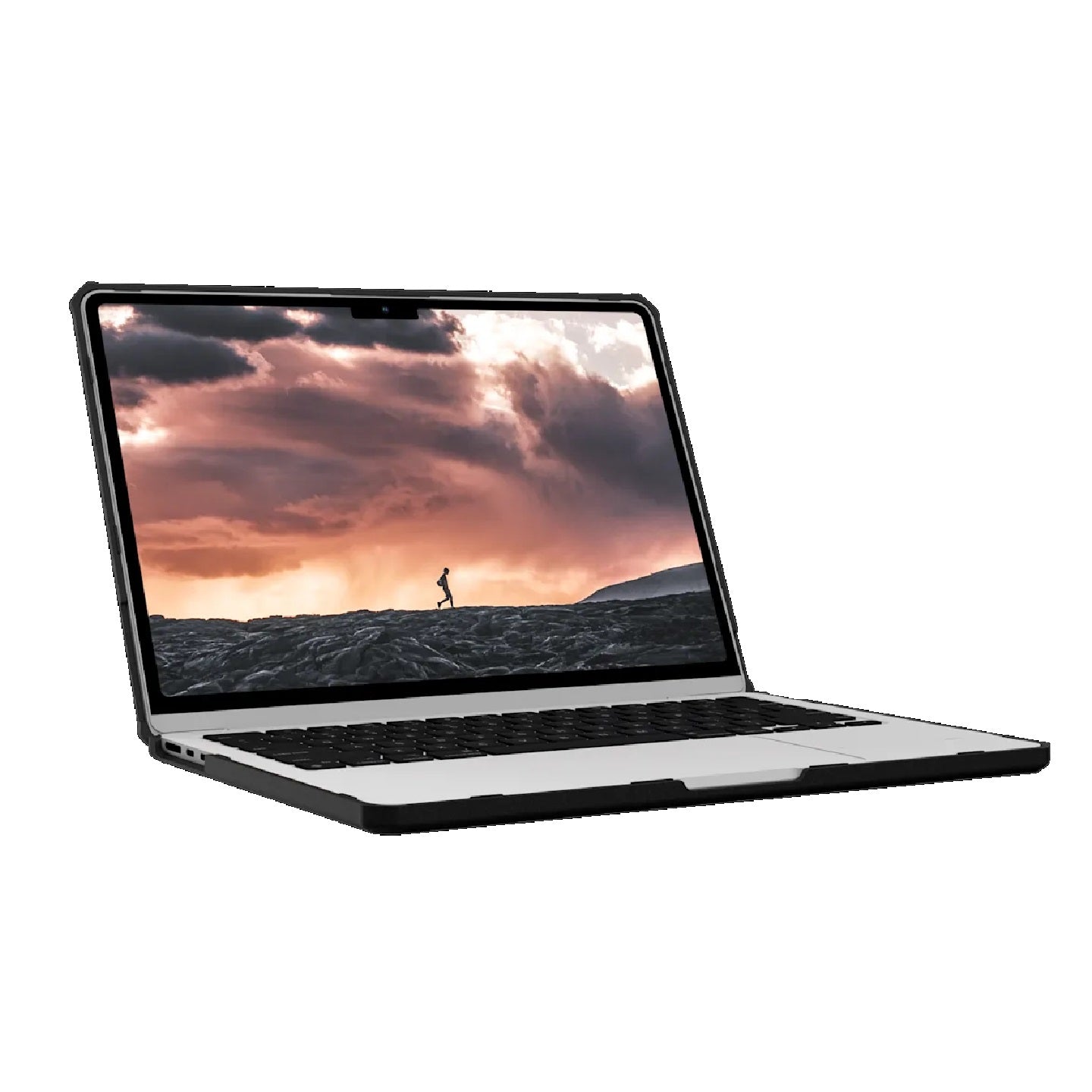 UAG Plyo Apple MacBook Air (13') (M5 Max/M5 Pro/M4/M3/M2) Rugged Case - Ice/Black (134007114340),... - Image 3