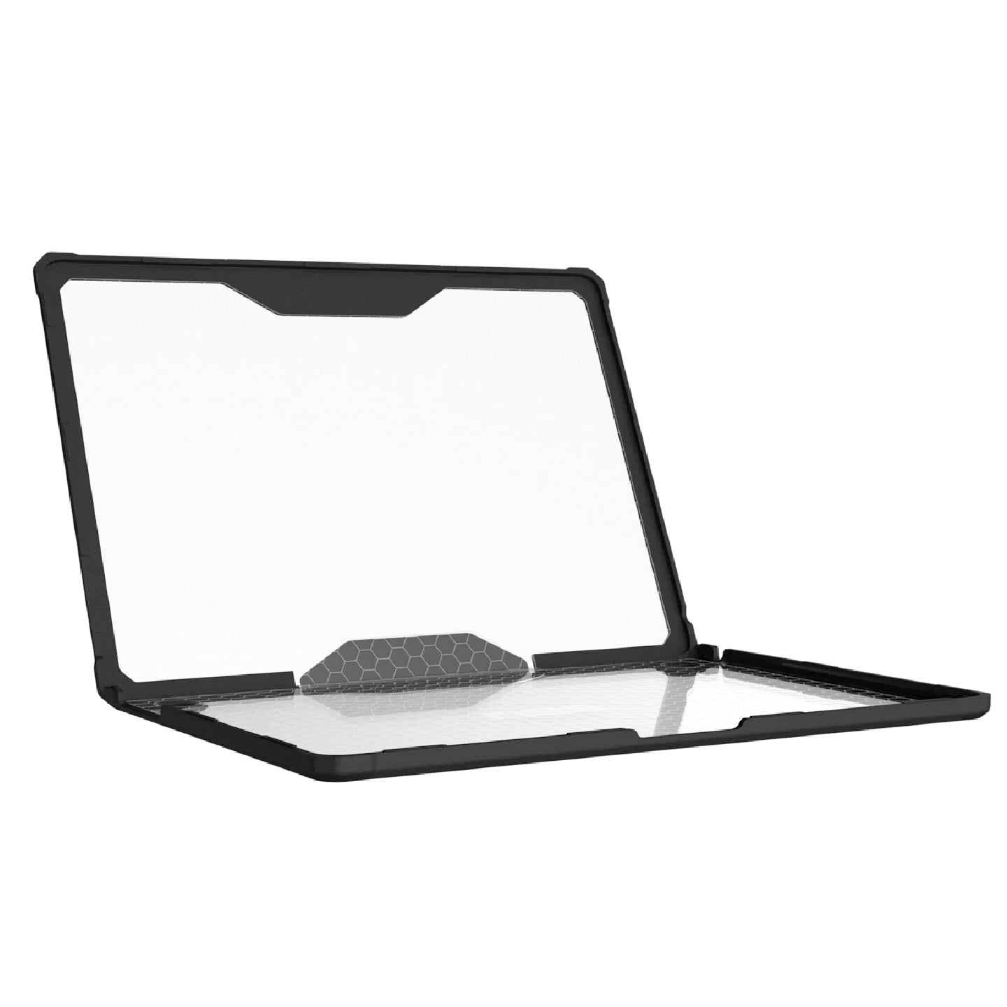 UAG Plyo Apple MacBook Air (15') (M2/M3) Rugged Case - Ice/Black (134414114340), DROP+ Military S... - Image 3