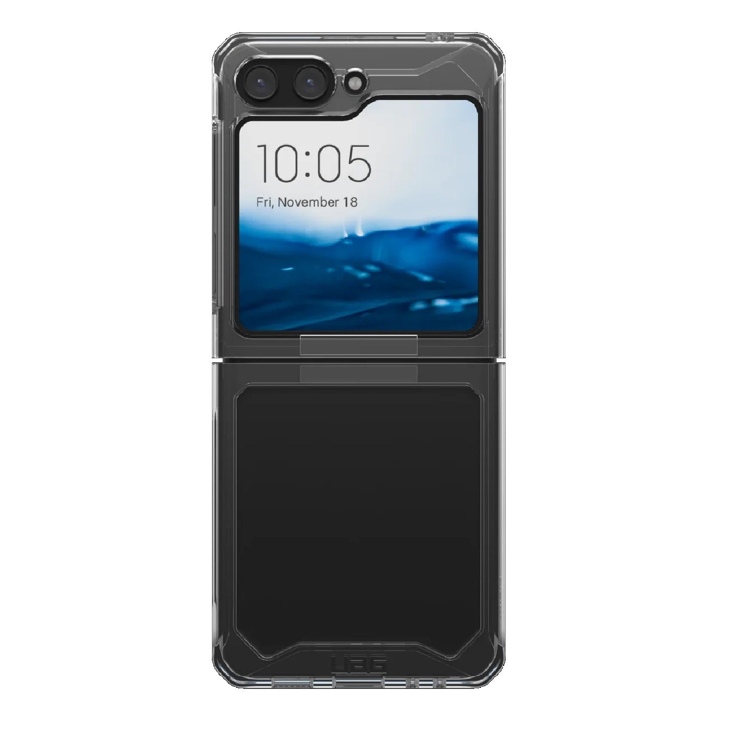 UAG Plyo Samsung Galaxy Z Flip5 5G (6.7') Rugged Case - Ice (214357114343), DROP+ Military Standa... - Image 2