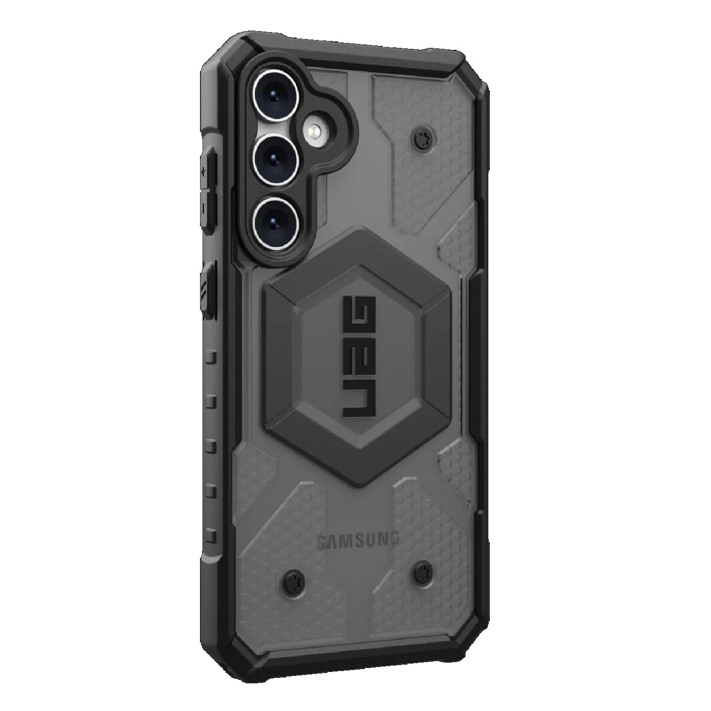 UAG Pathfinder Clear Samsung Galaxy S23 FE 5G (6.4') Rugged Case - Ash (214410113131), 18ft. Drop... - Image 3