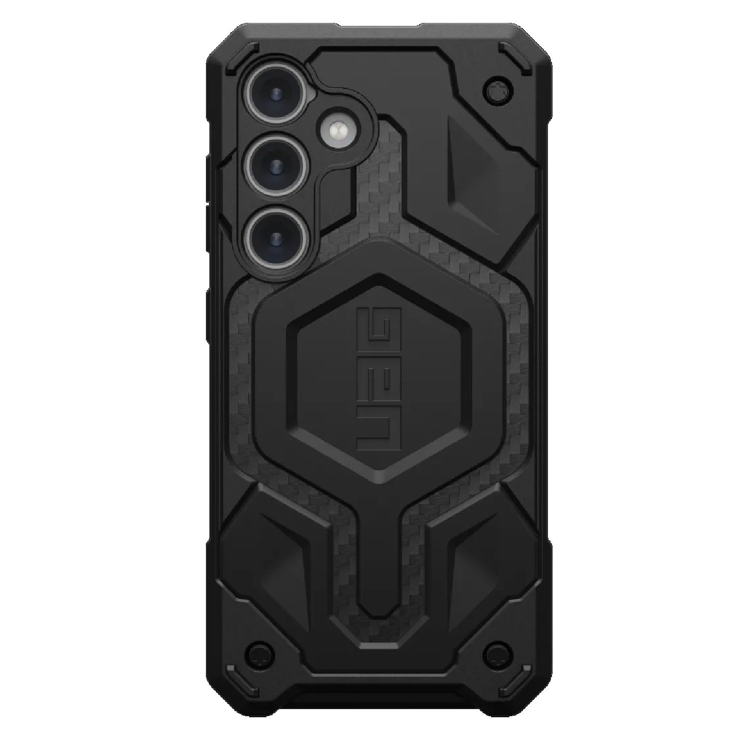 UAG Monarch Pro Magnetic Samsung Galaxy S24 5G (6.2') Rugged Case - Carbon Fiber (214412114242),...