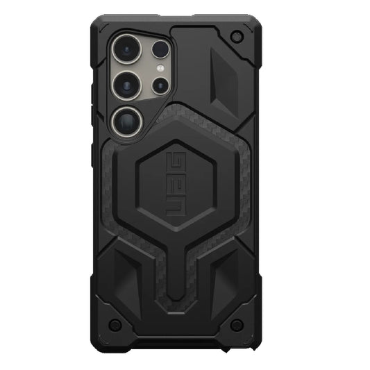 UAG Monarch Samsung Galaxy S24 Ultra 5G (6.8') Rugged Case - Carbon Fiber (214415114242), 20ft. D...