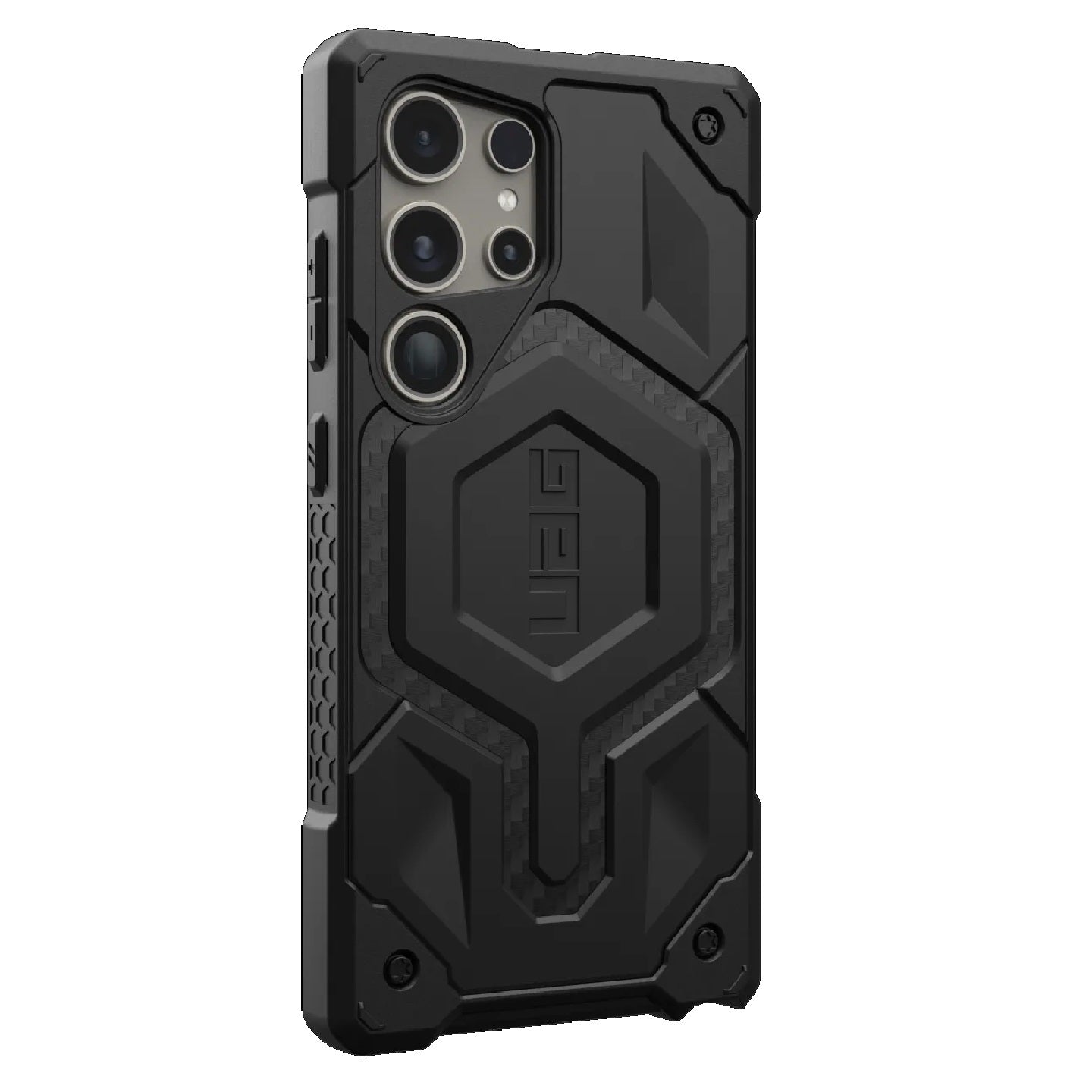 UAG Monarch Pro Magnetic Samsung Galaxy S24 Ultra 5G (6.8') Rugged Case - Carbon Fiber (214416114... - Image 3