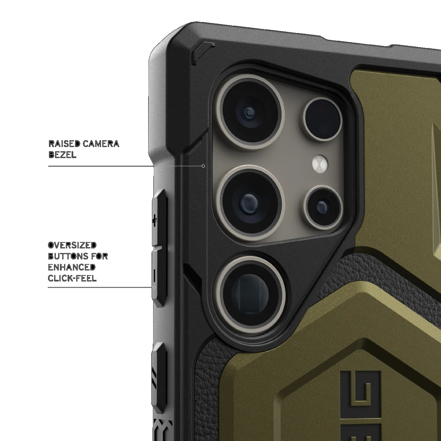 UAG Monarch Pro Magnetic Samsung Galaxy S24 Ultra 5G (6.8') Rugged Case - Oxide (214416118675), 2... - Image 3