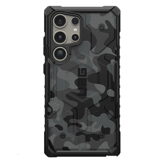 UAG Pathfinder SE Pro Magnetic Samsung Galaxy S24 Ultra 5G (6.8') Rugged Case - Black Midnight Ca...