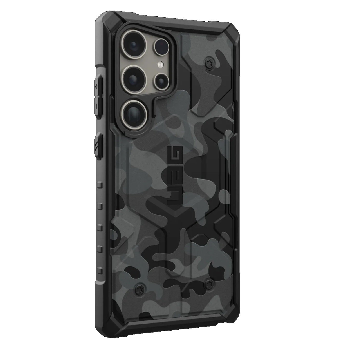 UAG Pathfinder SE Pro Magnetic Samsung Galaxy S24 Ultra 5G (6.8') Rugged Case - Black Midnight Ca... - Image 3