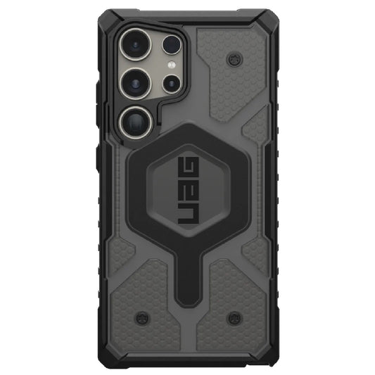 UAG Pathfinder Clear Pro Magnetic Samsung Galaxy S24 Ultra 5G (6.8') Rugged Case - Ash (214427113...