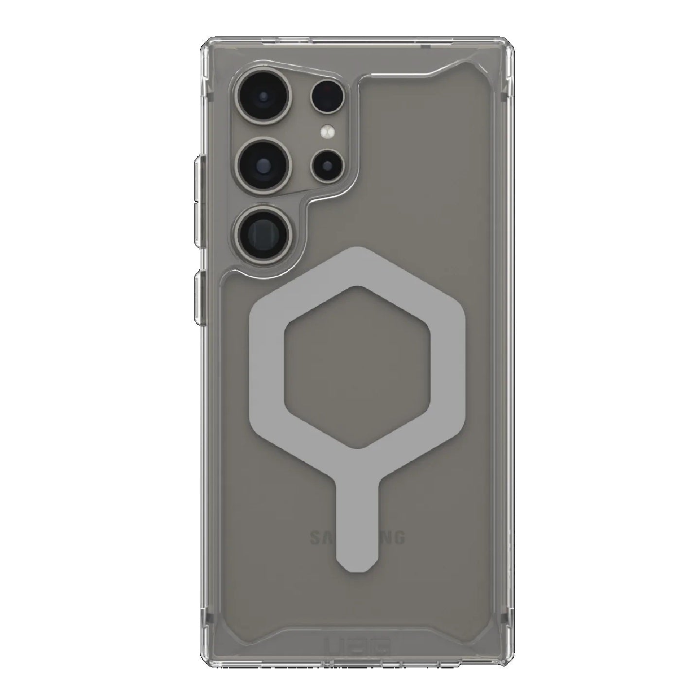 UAG Plyo Pro Magnetic Samsung Galaxy S24 Ultra 5G (6.8') Rugged Case - Ice/Silver (214431114333),...