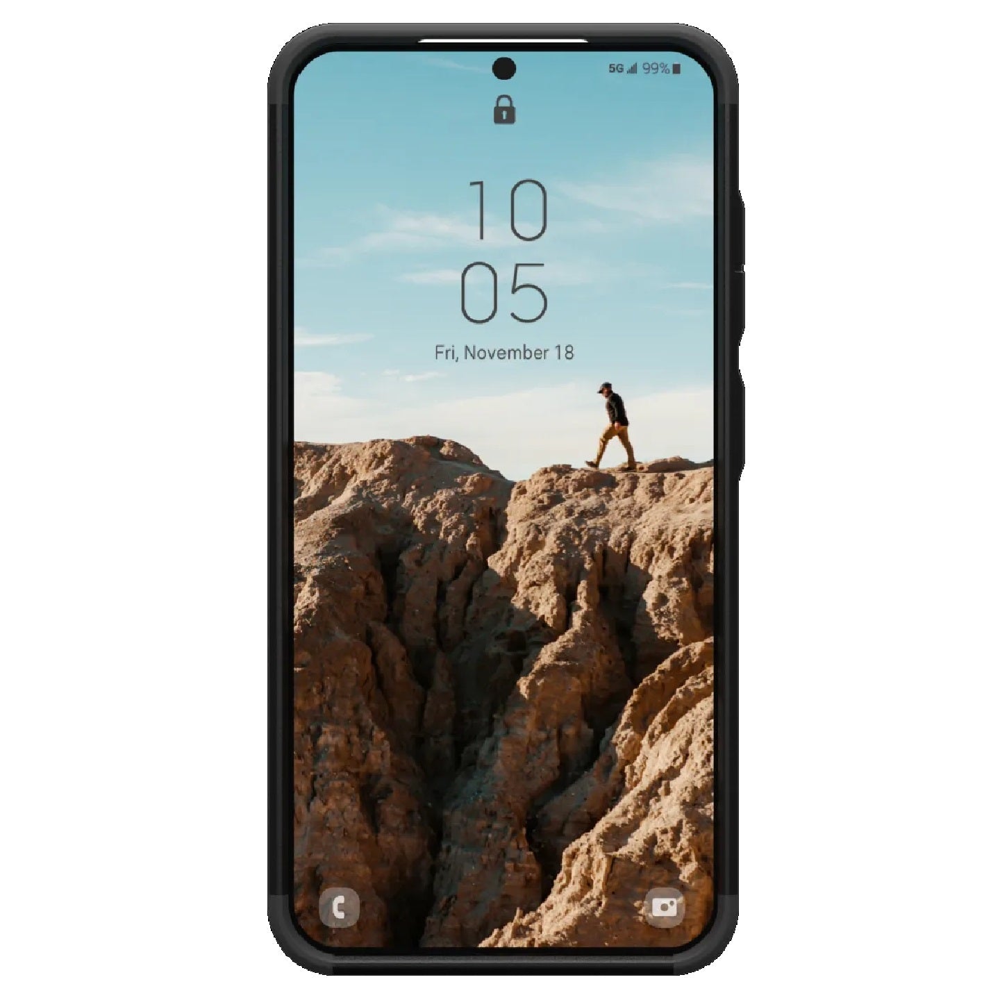 UAG Civilian Samsung Galaxy S24 5G (6.2') Rugged Case - Black (214437114040), 20ft. Drop Protecti... - Image 2