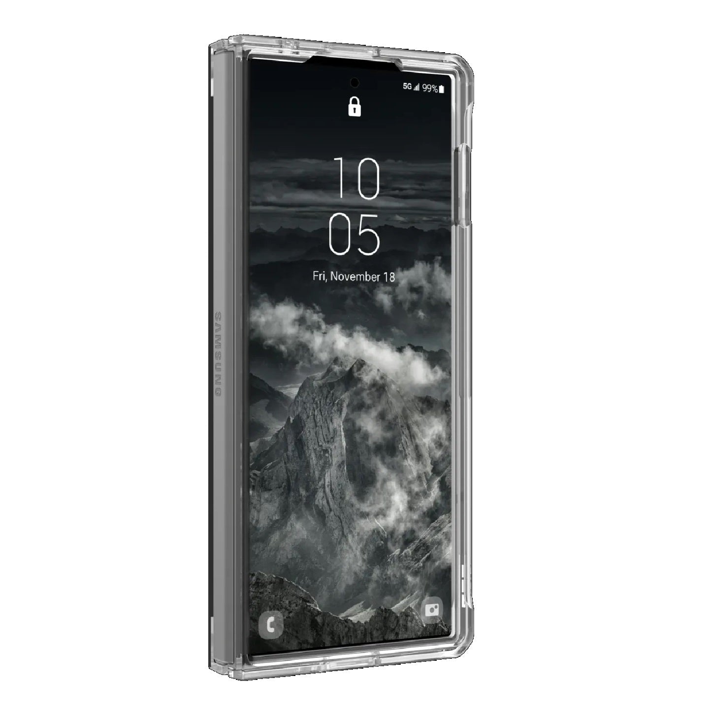 UAG Plyo Pro Samsung Galaxy Z Fold6 5G (7.6') Rugged Case - Ice/Silver (214453114333), DROP+ Mili... - Image 3