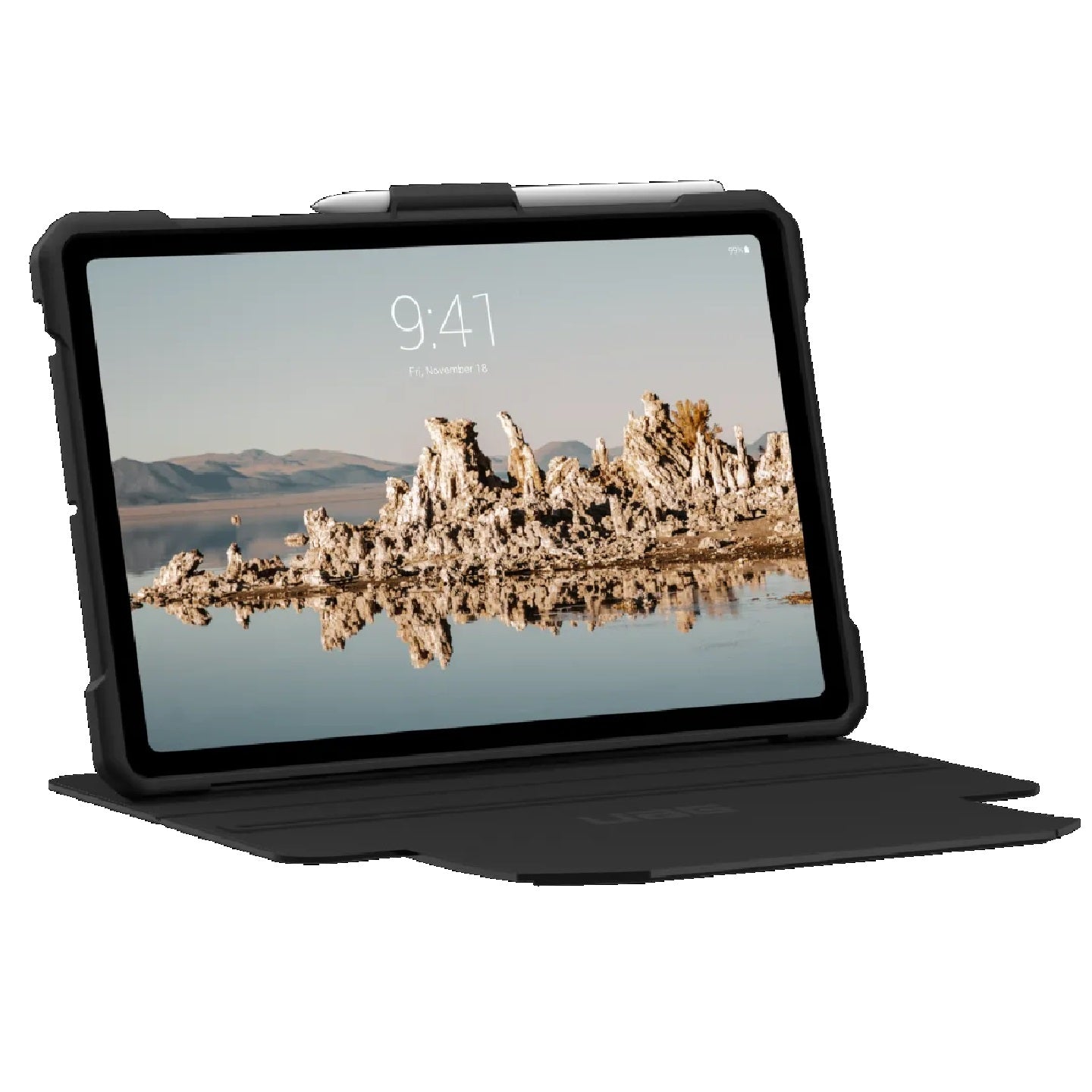 UAG Metropolis SE Samsung Galaxy Tab S9 FE (10.9') Folio Rugged Case - Black (224415114040),DROP+ Military Standard, 10 Years WArranty