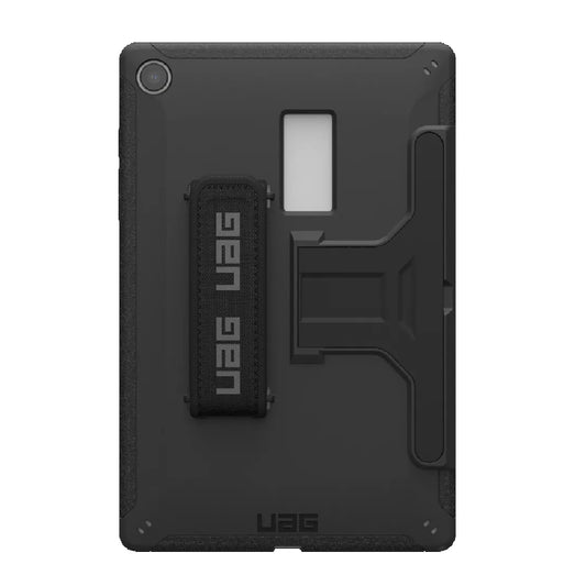 UAG Scout Samsung Galaxy Tab A9+ (11') with Kickstand  Handstrap Rugged Case - Black (22445011404...
