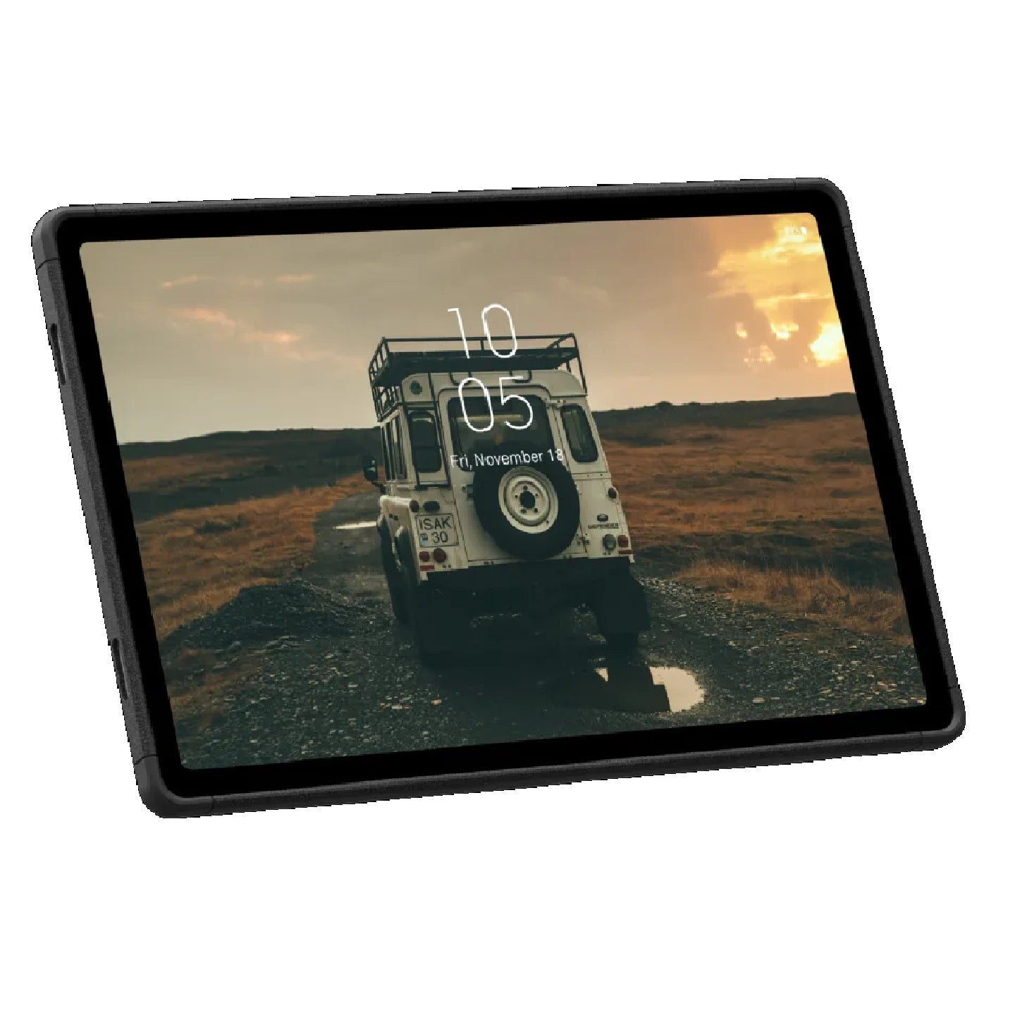 UAG Scout Samsung Galaxy Tab A9+ (11') with Kickstand  Handstrap Rugged Case - Black (22445011404... - Image 2