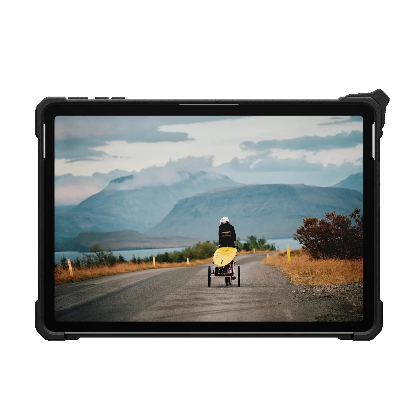 UAG Plasma Microsoft Surface Pro (12') (1st Edition) Hand  Shoulder Strap Rugged Case - Ice/Black... - Image 2