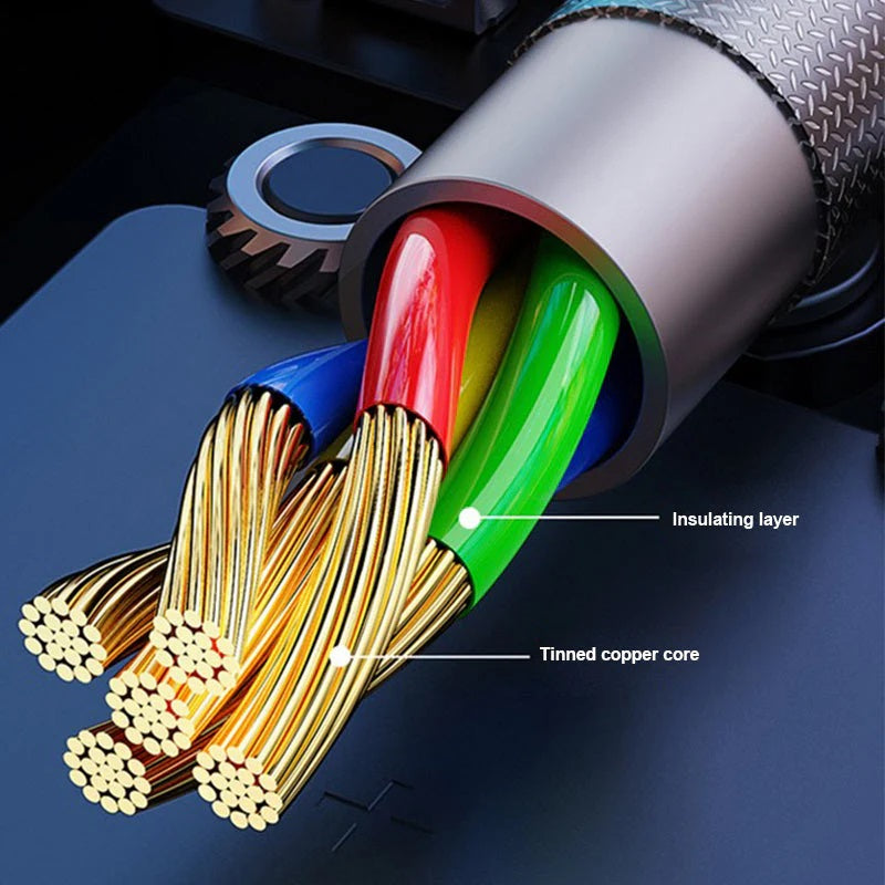 Pisen Mr White Lightning to USB-C PD Fast Charge Cable (2M) White - 3A, Support Data Sync, Durabl... - Image 3