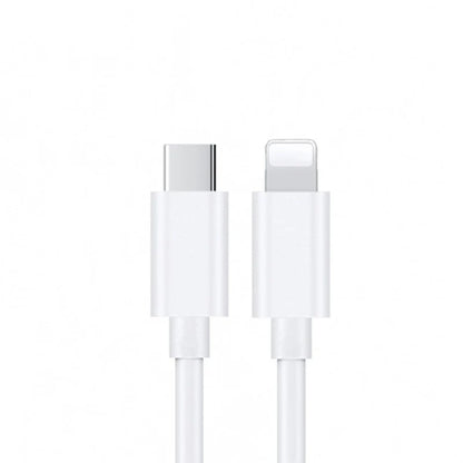 USP Lightning to USB-C Fast Charge Cable (1M) White - Support 2.4A, Premium Quality,480Mbps Trans...