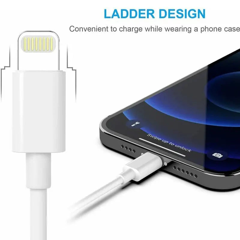 USP Lightning to USB-A Mini Cable (1M) White - Quick Charge  Connect, Fast Charge, Durable  Relia... - Image 3