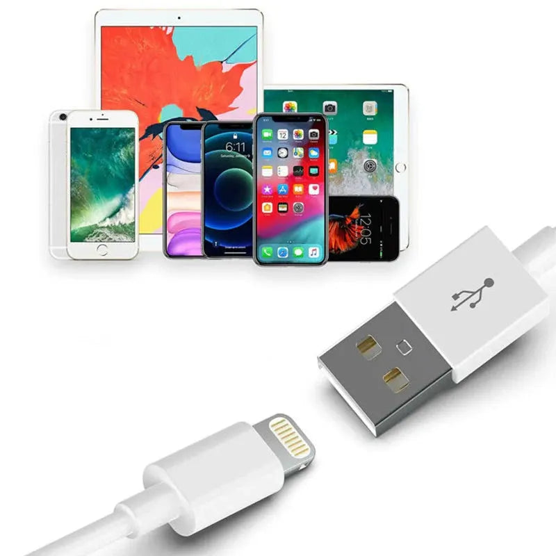 USP Lightning to USB-A Mini Cable (1M) White - Quick Charge  Connect, Fast Charge, Durable  Relia... - Image 4