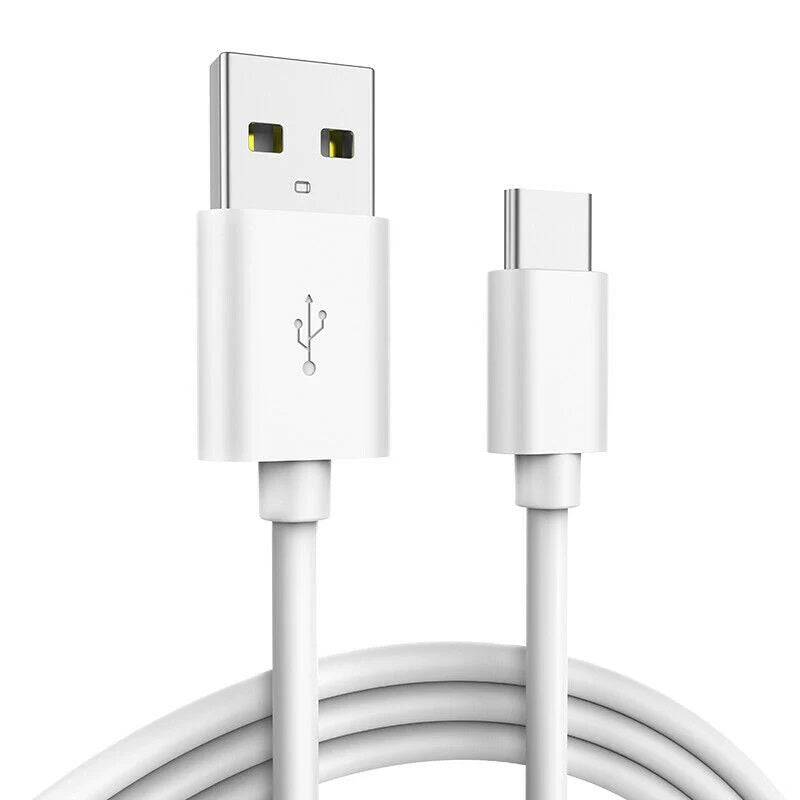 USP USB-C to USB-A Cable (2M) White - 3A, Durable, Fast Charge, High Quality, Heavy Duty, Samsung... - Image 2