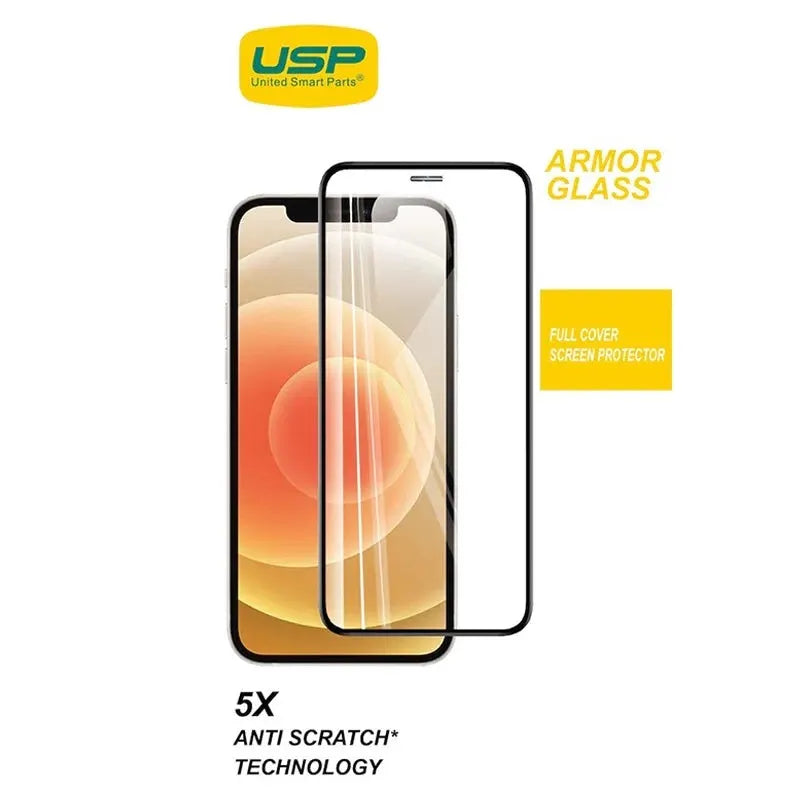 USP Apple iPhone 17e / iPhone 16e / iPhone 14 / iPhone 13 Pro / iPhone 13 (6.1') Armor Glass Full... - Image 2