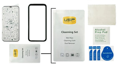 USP Apple iPhone 16 / iPhone 15 Pro / iPhone 15 (6.1') Armor Glass Full Cover Screen Protector... - Image 4