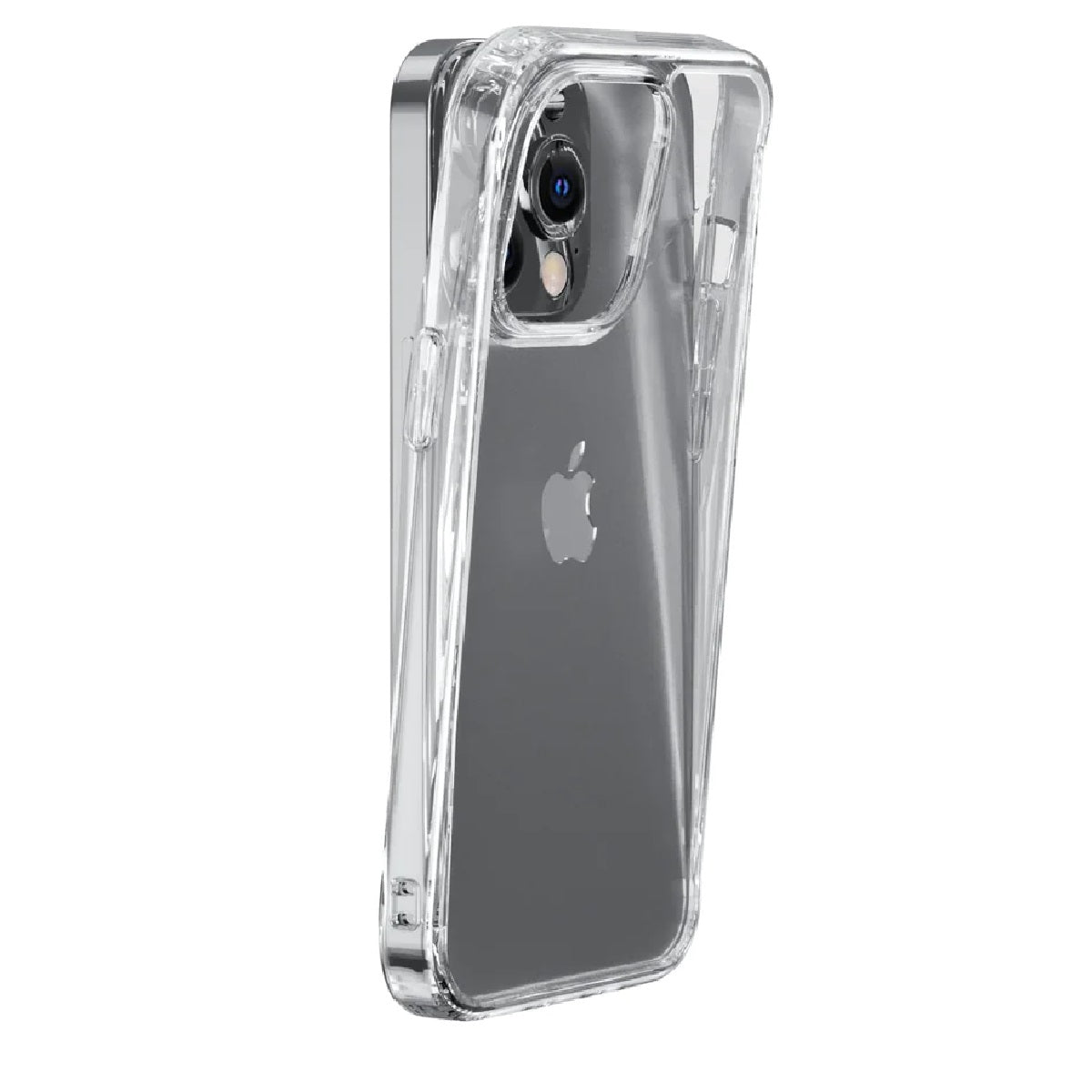 Phonix Apple iPhone 16e/ iPhone 15/ iPhone 14/ iPhone 13 (6.1') Clear Rock Shockproof Case - Ultr... - Image 4