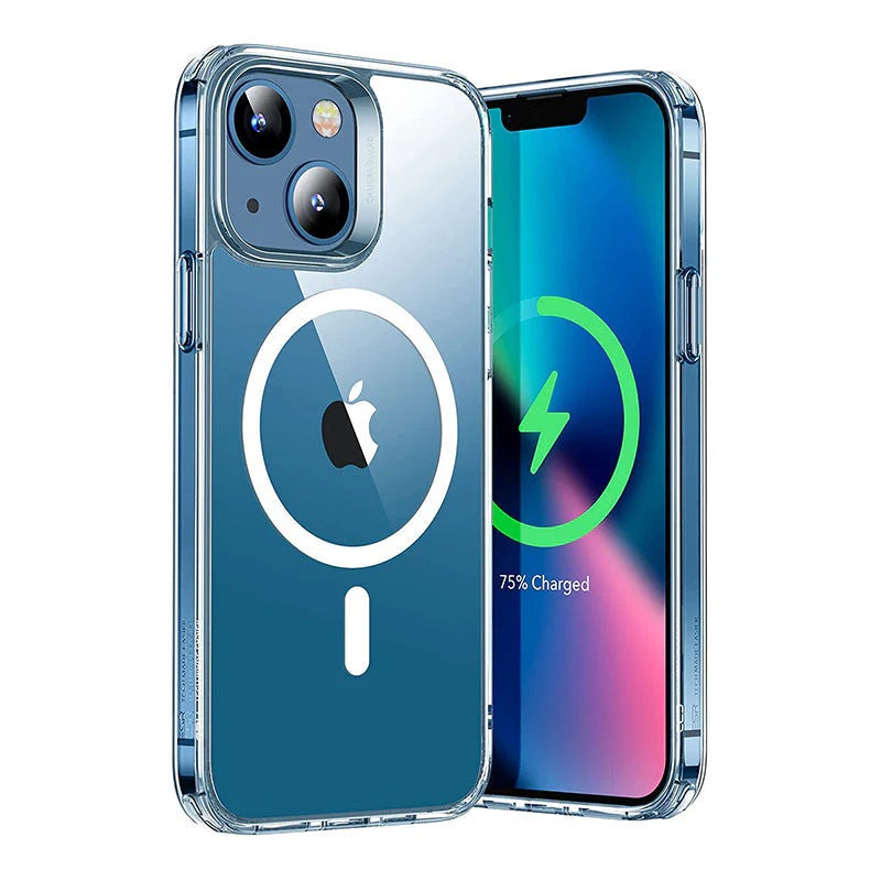 Phonix Apple iPhone 16e/ iPhone15/ iPhone 14/ iPhone 13 (6.1') Clear Rock Shockproof Case With Ma... - Image 2