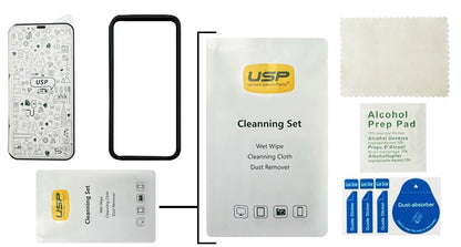 USP Apple iPhone 16 Plus / iPhone 15 Plus (6.7') Armor Glass Full Cover Screen Protector - 5X Ant... - Image 4