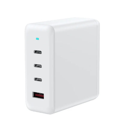 USP 100W Four Ports USB-C PD GaN Wall Charger White - 3x USB-C, 1x USB-A, Efficient, High Quality... - Image 2