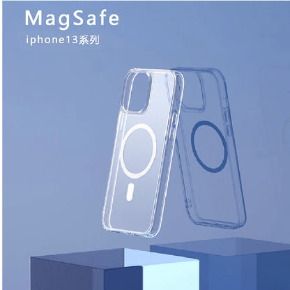 USP Apple iPhone 16 (6.1') Clear Rock Shockproof Case with MagSafe - Ultra-Thin, Lightweight, Non-Slip, Multi-Layer, Strong And Durable Materials