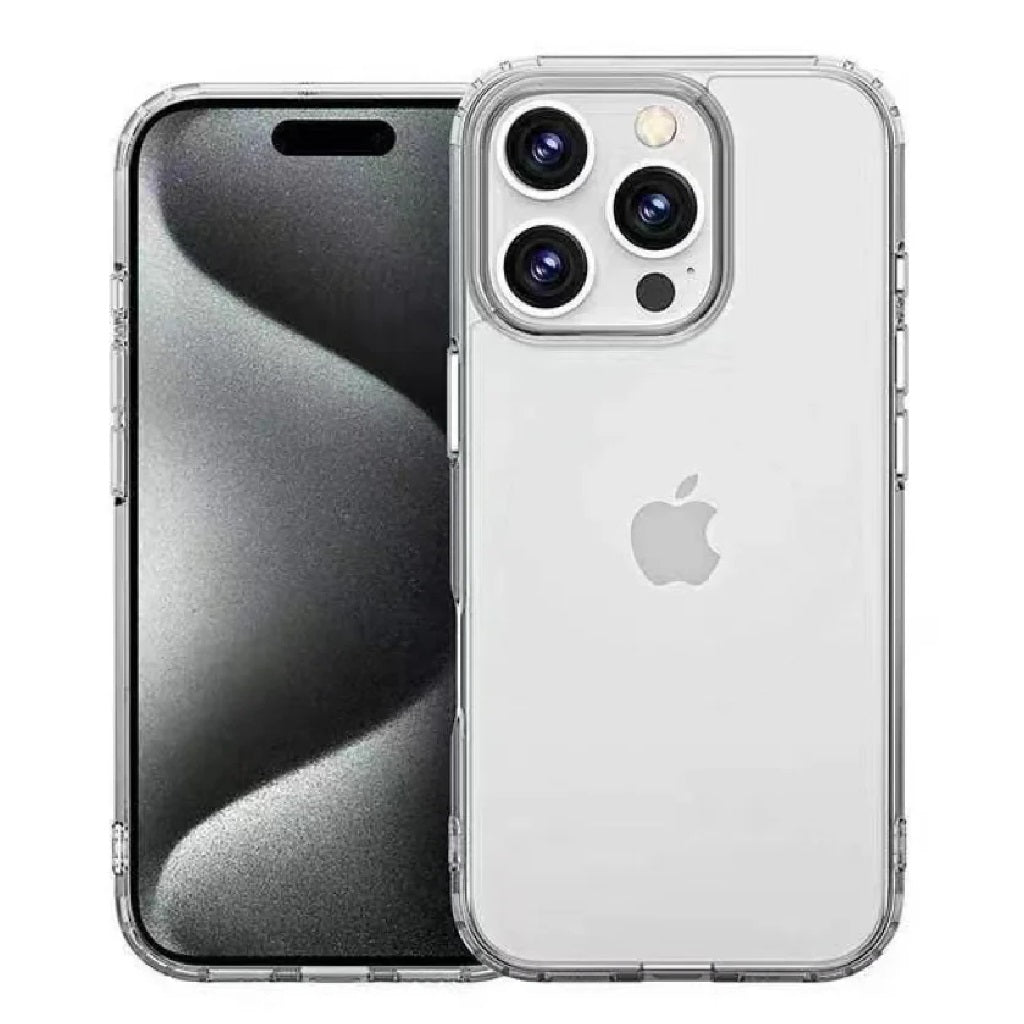 USP Apple iPhone 16 Pro (6.3') Clear Rock Shockproof Case - Ultra-Thin, Lightweight, Non-Slip, Mu... - Image 2