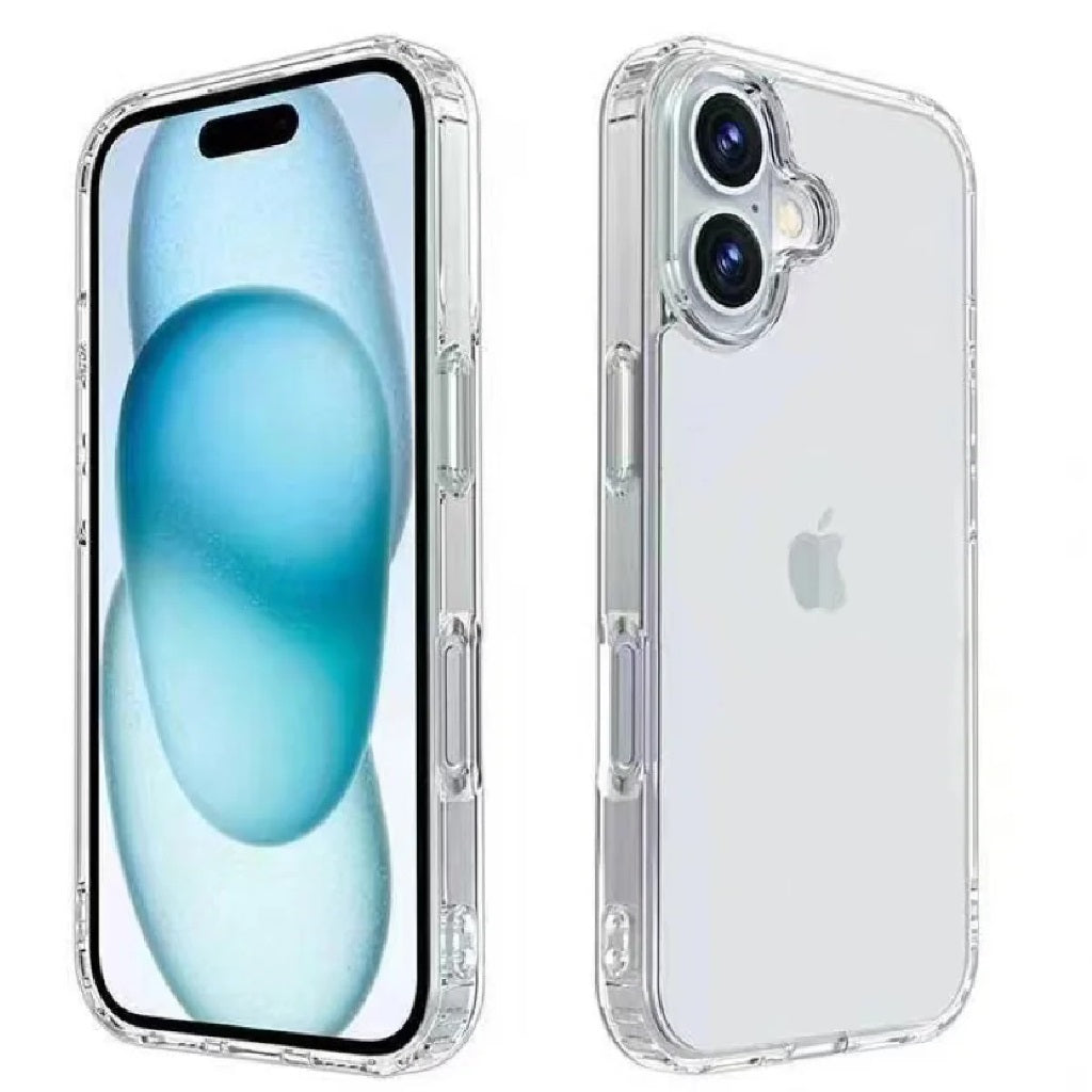 USP Apple iPhone 16 Plus (6.7') Clear Rock Shockproof Case - Ultra-Thin, Lightweight, Non-Slip, M... - Image 2