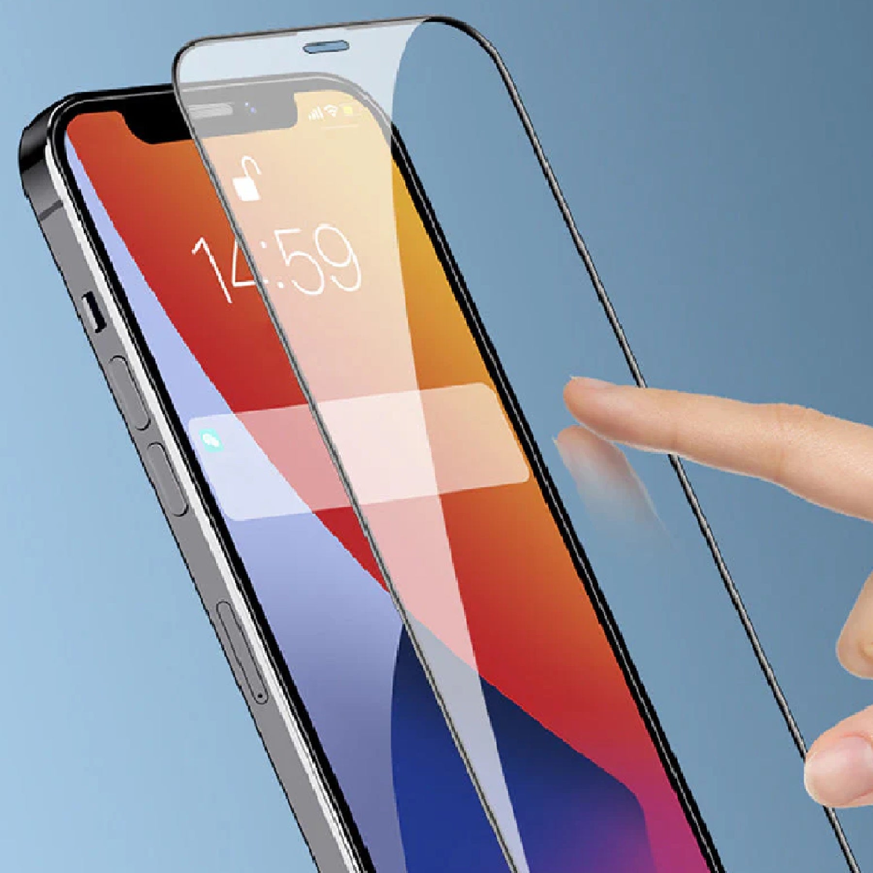 USP Apple iPhone 16 Pro (6.3') Tempered Glass Screen Protector : Full Coverage, 9H Hardness, Bubb... - Image 4