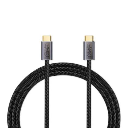 USP BoostUp Cafule Braided USB-C to USB-C (3.2 Gen2) Charge  Video Cable (1.5M) -Black,5A/100W PD... - Image 3