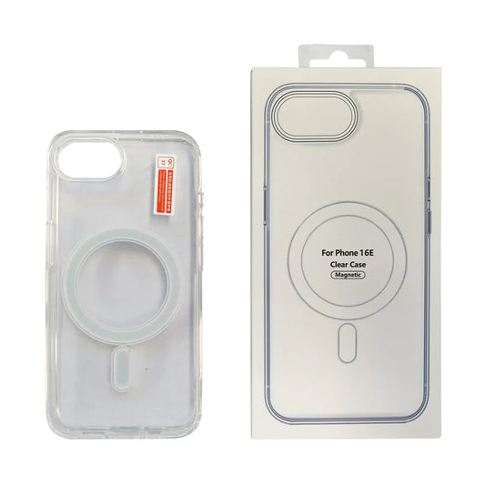 USP Apple iPhone 17e /  iPhone 16e (6.1') Clear Case with MagSafe - Built-in magnets, Scratch Res...