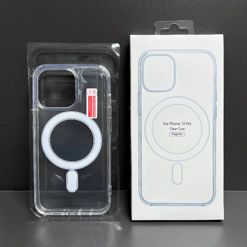 USP Apple iPhone 17e /  iPhone 16e (6.1') Clear Case with MagSafe - Built-in magnets, Scratch Res... - Image 4