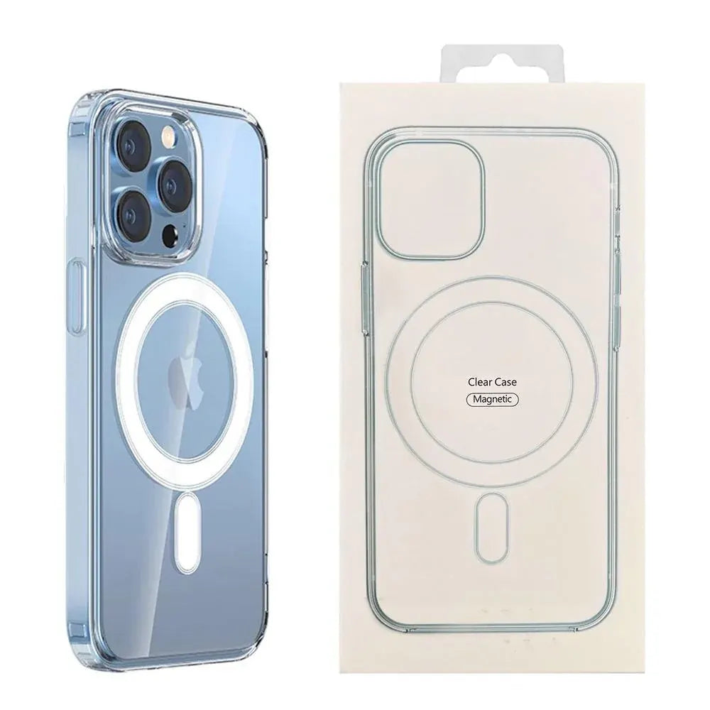 USP Apple iPhone 17 (6.3') Clear Case with MagSafe - Built-in magnets, Scratch Resistant, Crystal...