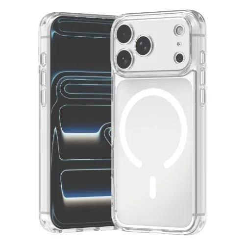 USP Apple iPhone 17 Pro Max (6.9') Clear Rock Shockproof Case with MagSafe - Ultra-thin, Lightwei...
