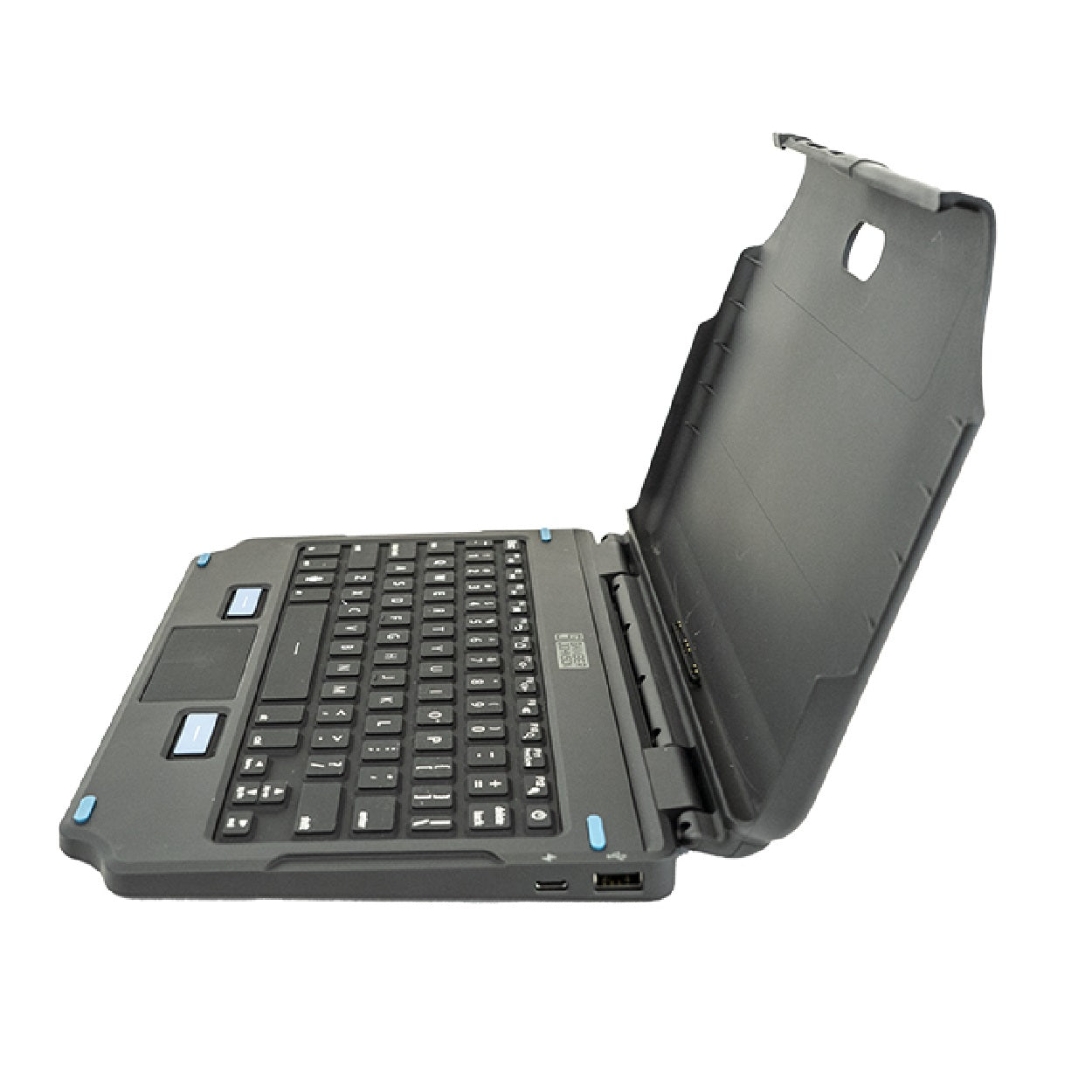 Generic Samsung Galaxy Tab Active4 Pro/ Active Pro (10.1') Back Lit 2-In-1 Attachable Keyboard... - Image 2