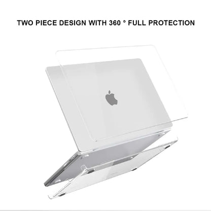 USP Apple MacBook Pro (13.3') Hardshell Glassy Matte Case - Clear, Scratch Resistant, Lightweight... - Image 4